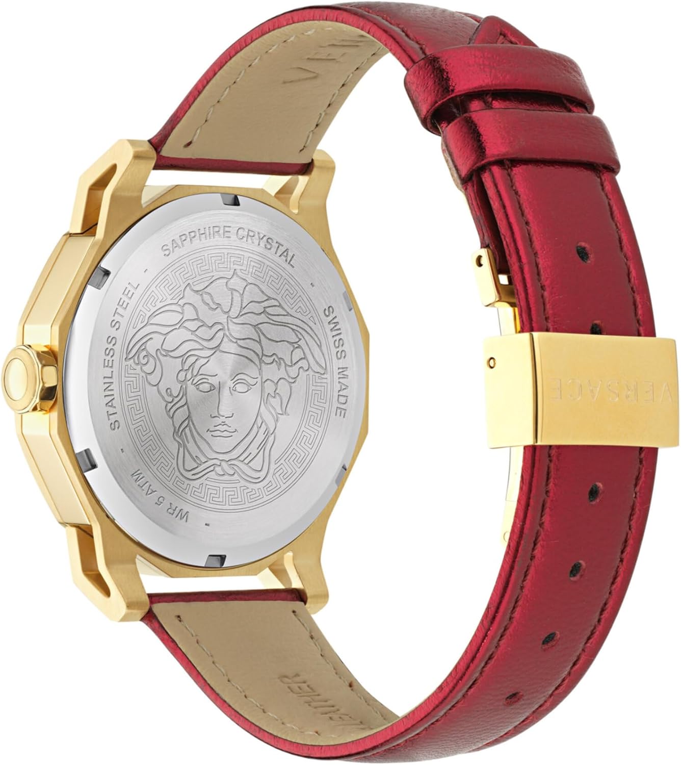 Versace Medusa Deco Deri Saat