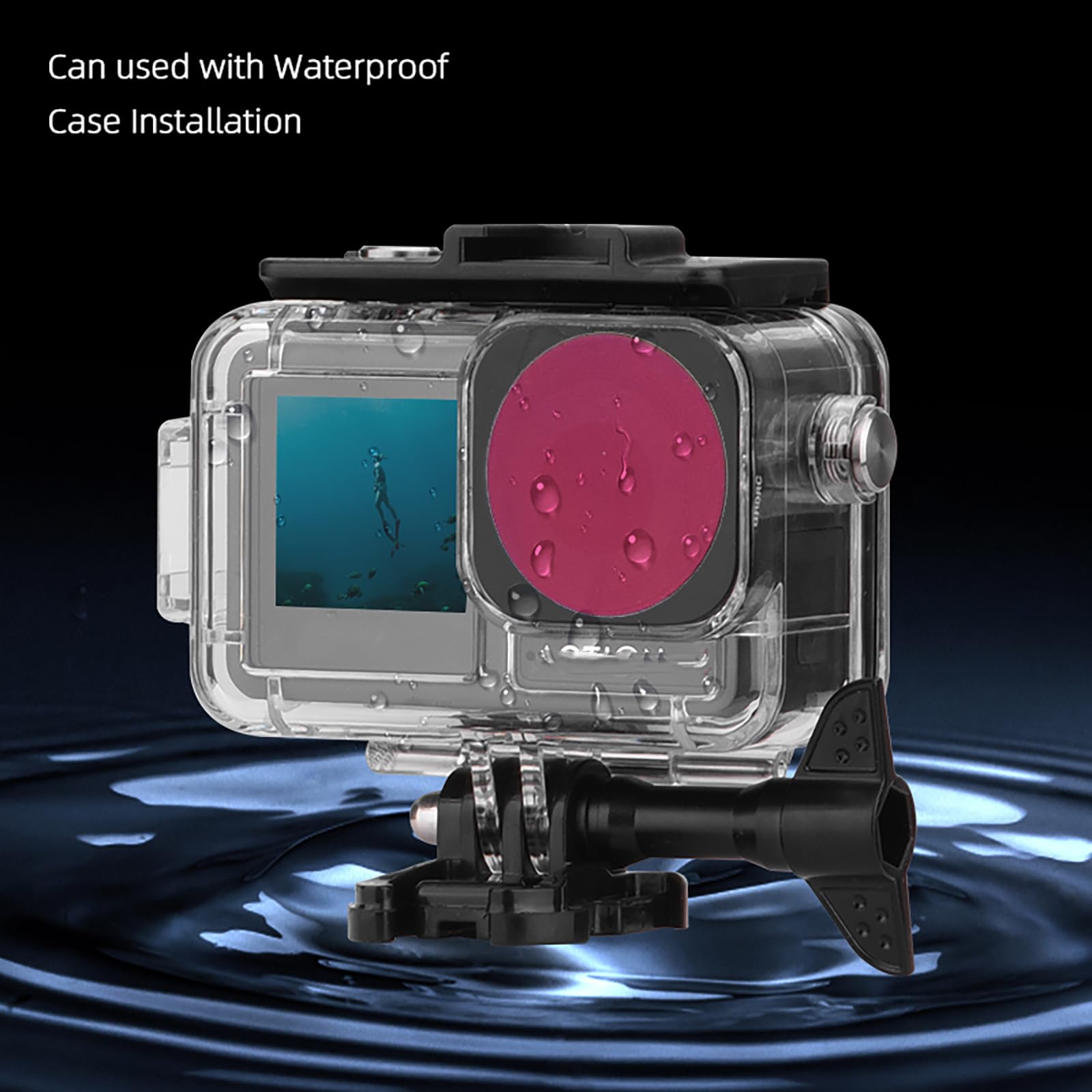 Amazon | CPLフィルター DJI Osmo Action 4レンズフィルター用 CPL円