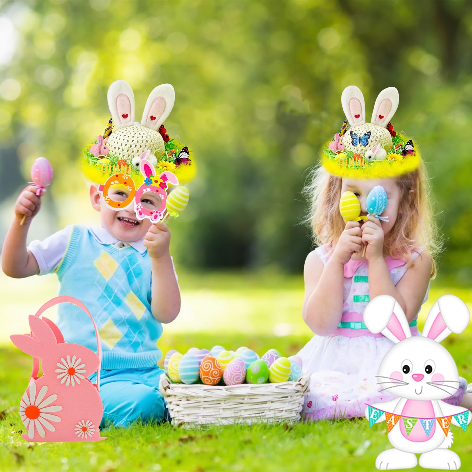 Easter Bonnet Kit, Easter Decorations - Image 4