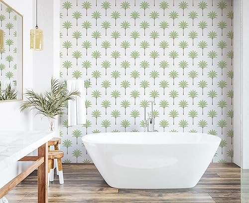 Miniatura 3 de NextWall Harry & Grace Montgomery - Papel tapiz autoadhesivo (té verde)