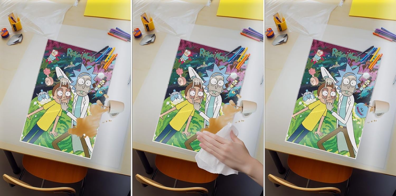 POSTER STOP ONLINE Rick and Morty - TV Show Poster (Watch! - Eyes) (Size: 24" x 36") (Laminated Poster & Strips)