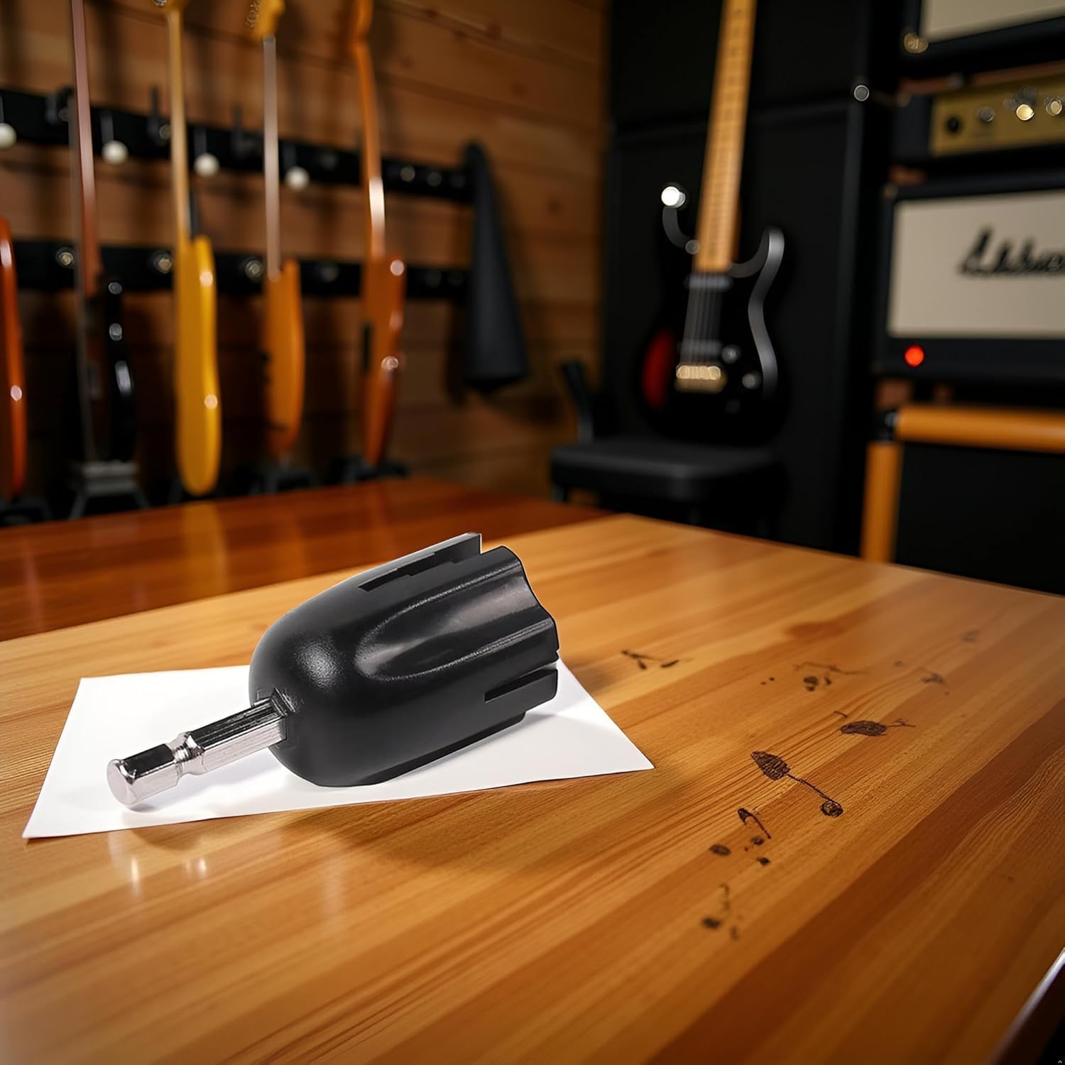 Manivelle de cordes de guitare, outil de tête, perceuse électrique, chevilles d'accordage, extracteur de guitare basse, réparation, entretien, outil de bricolage, accessoires de guitare et de basse