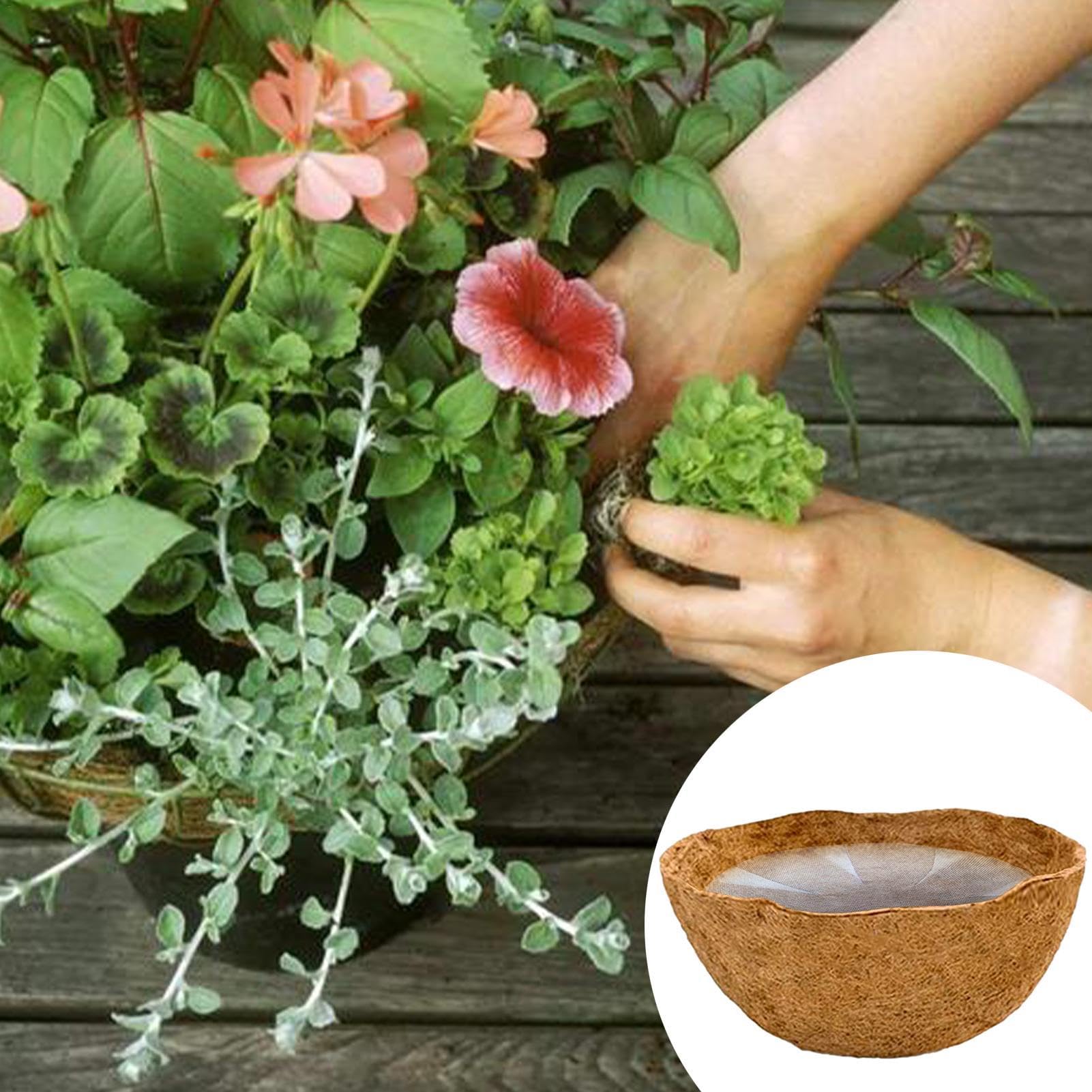 Kokosfaser-Auskleidung Rolle 30,5 X 152,4 Cm – Natürliche Einlage Für Pflanzgefäße, Hängekörbe & Gartendeko