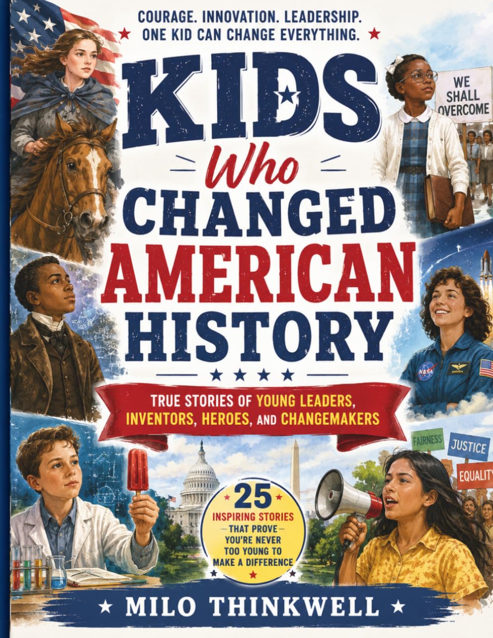 Kids Who Changed American History: True Stories of Young Leaders, Inventors, Heroes, and Changemakers