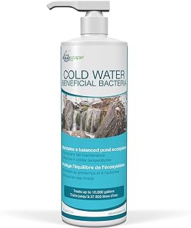 Aquascape 98893 Cold Water Beneficial Bacteria for Pond and Water Features, 16-Ounce