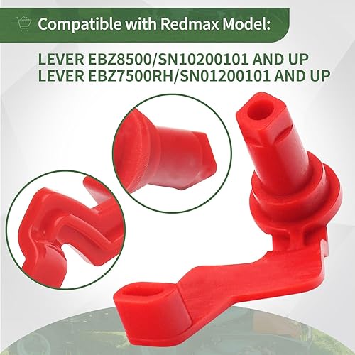 Miniatura 4 de KitchenKipper Paquete de 3 palancas de choque 576594801 compatibles con piezas de soplador de hojas Redmax EBZ7500 EBZ8500, para Husqvarna 580BTS