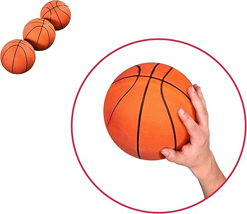 Miniatura 10 de Hall of Games EZ Fold - Juego de baloncesto para interiores de alta calidad con marco de acero y tablero de policarbonato, puntuación electrónica