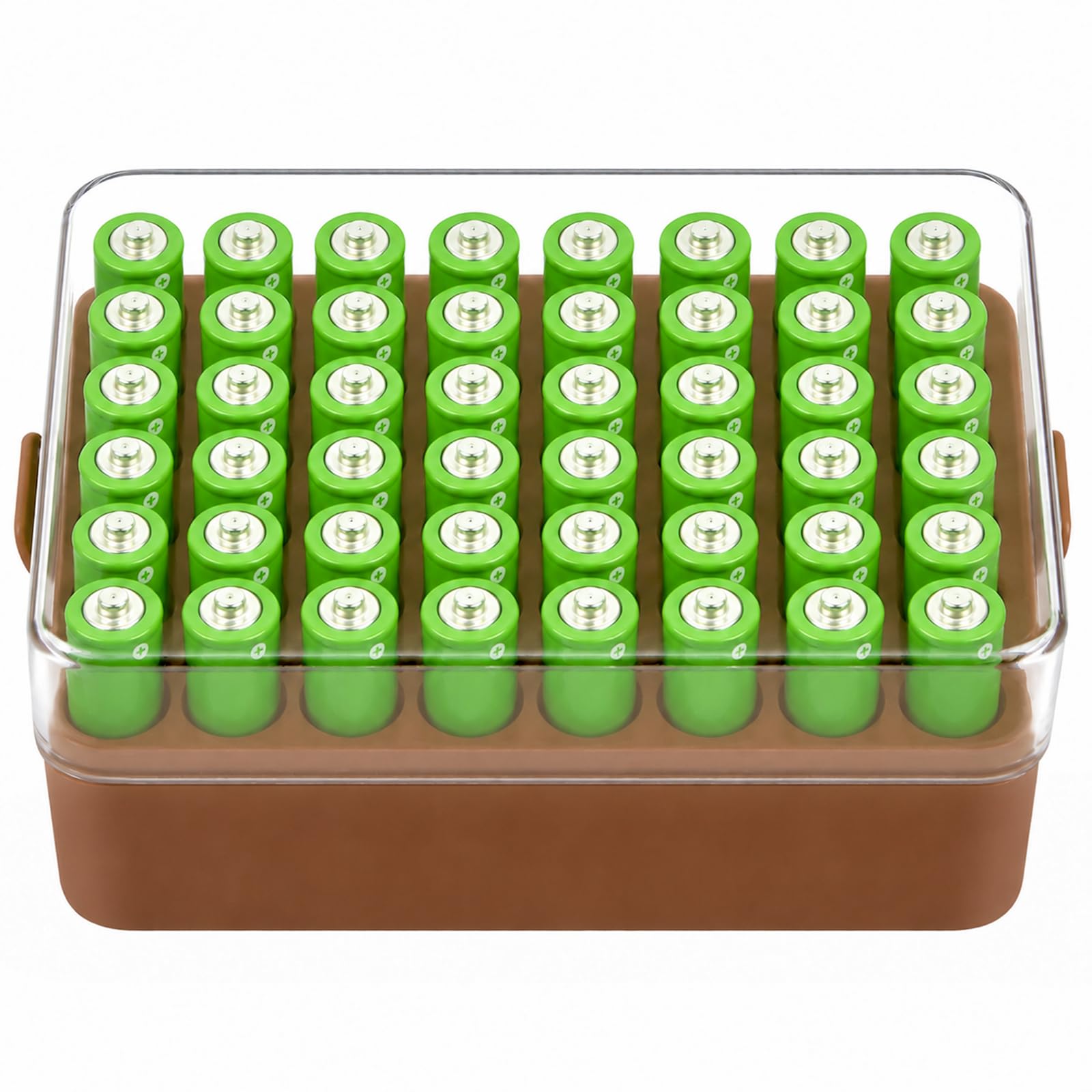 ALCYON Plastic Battery Storage Organizer for 48 AA Batteries
