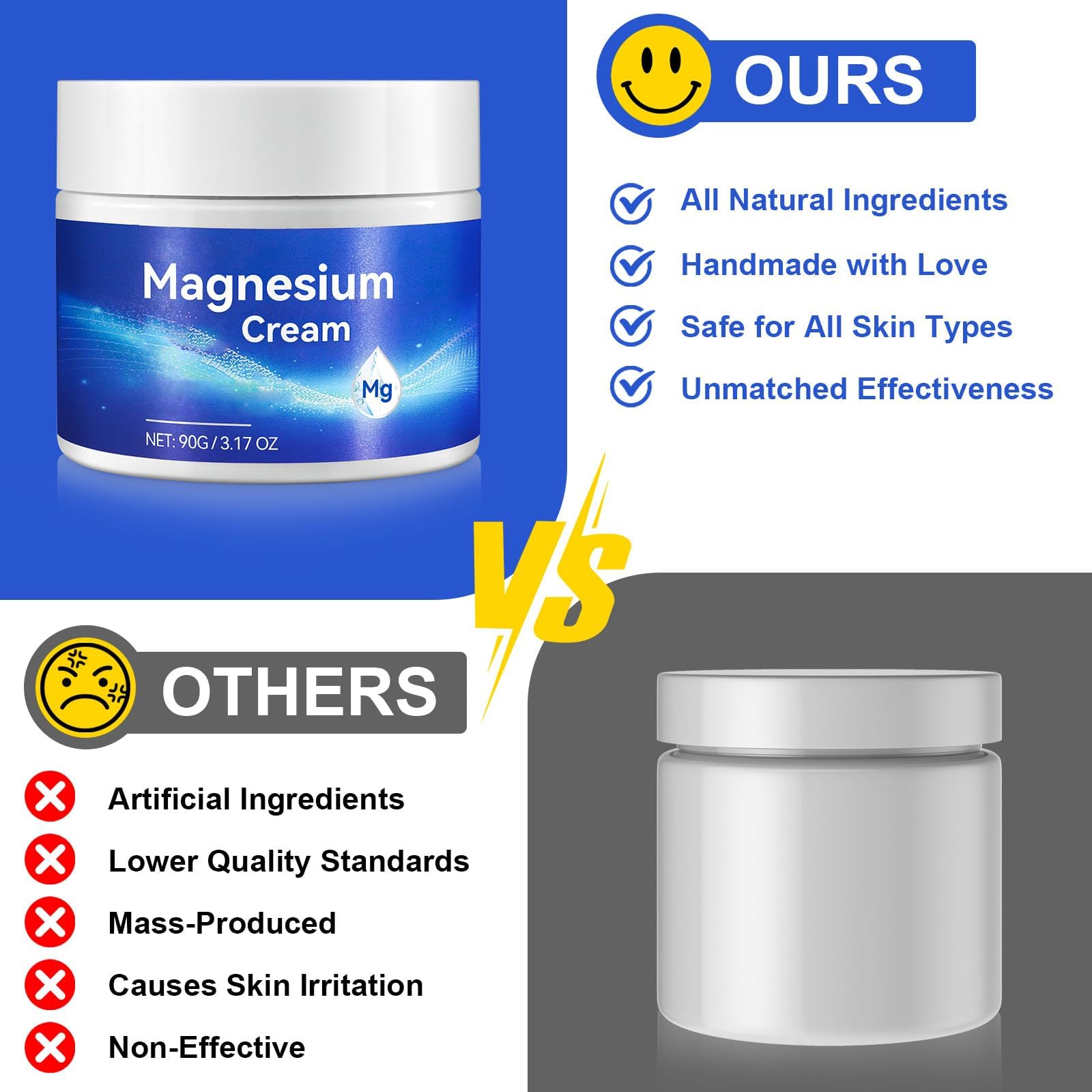 ReliCo Magnesium Cream, Fast-absorbing Pure with Vitamin E — Amazon image 8