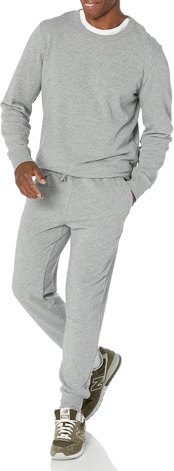 Amazon Essentials men's Crewneck Sweatshirt, Lightweight Long-Sleeve French Terry (Available in Big & Tall) - Image 5