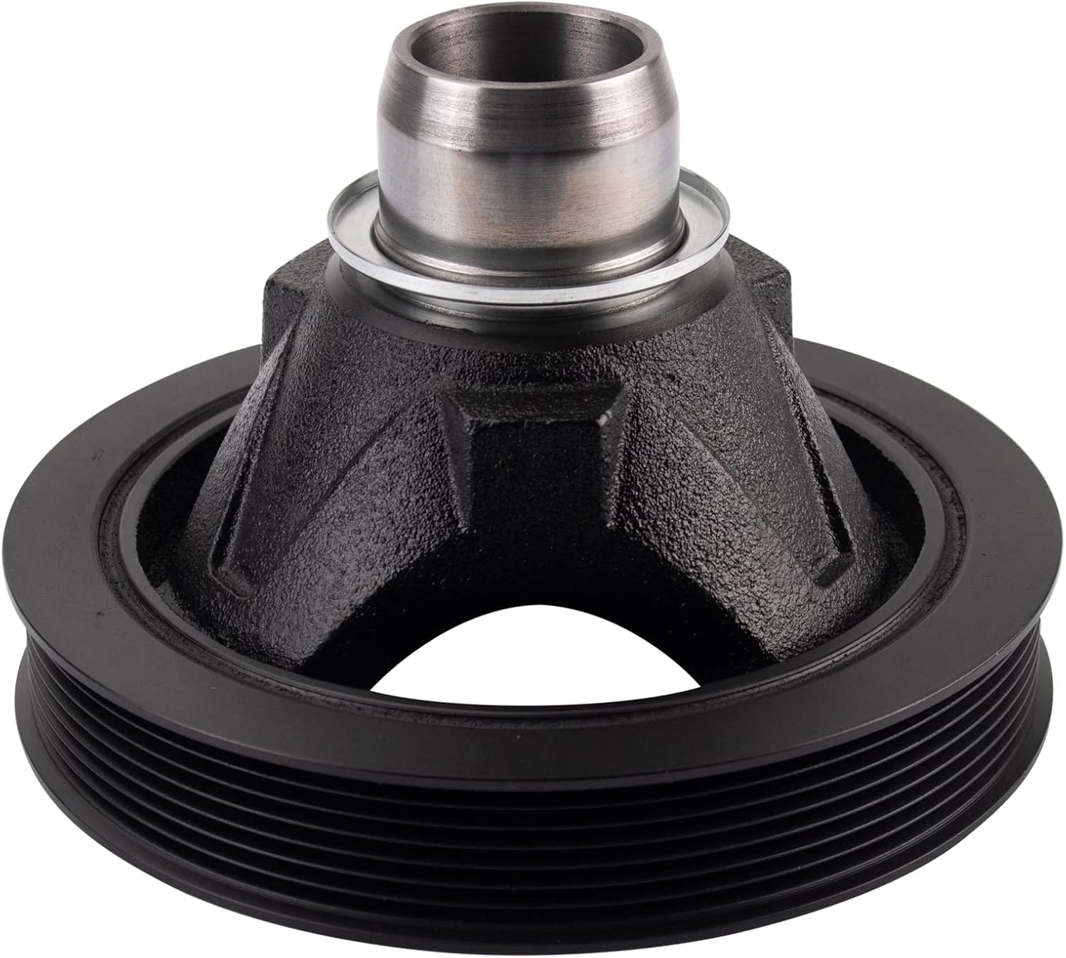 TRQ Engine Crankshaft Vibration Damper Compatible with 04-08 Dodge Durango Ram 07-08 Aspen