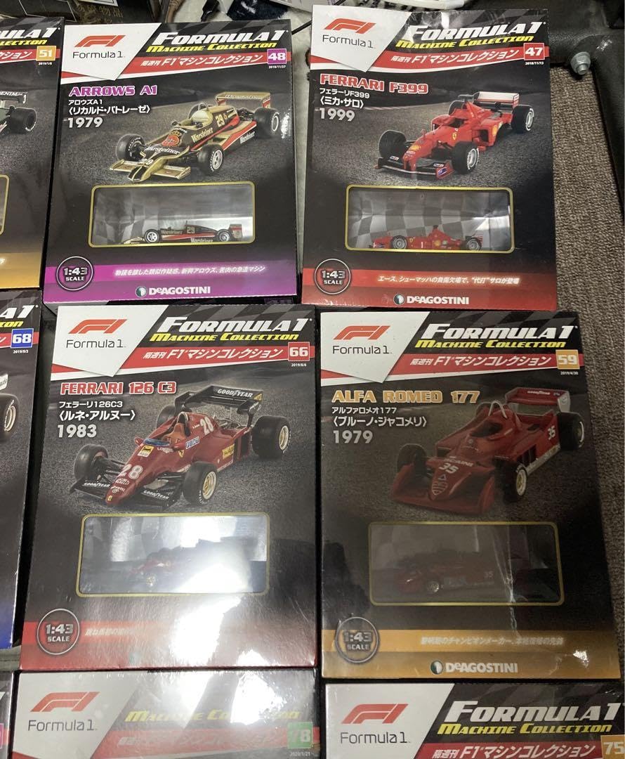 デアゴスティーニF1マシンコレクション29台セット