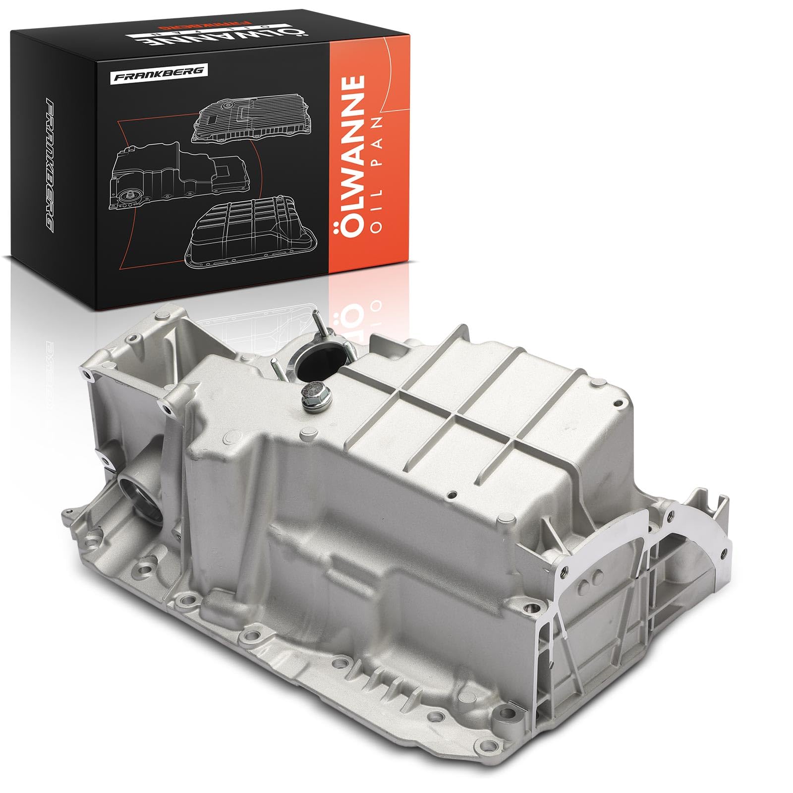 Frankberg Coppa dell'olio coppa dell'olio motore diesel 11137812361 | Compatibile con: Serie 5 F10, Serie 5 Touring F11