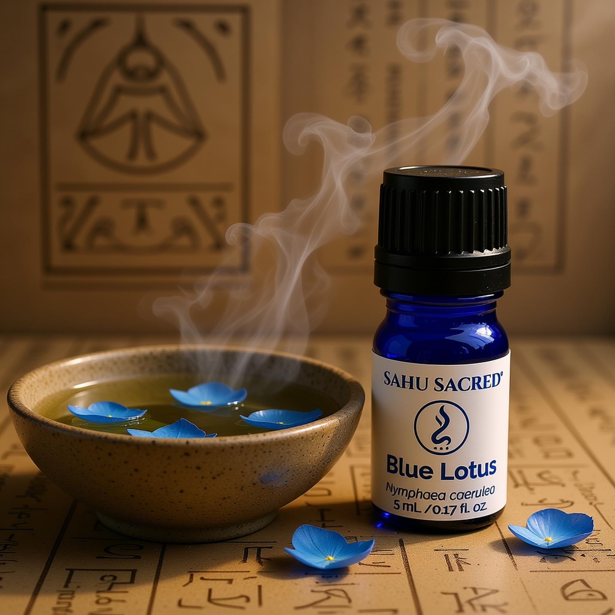 Amazon.com: Egyptian Blue Lotus Sacred Oil 5 mL – Sahu Sacred
