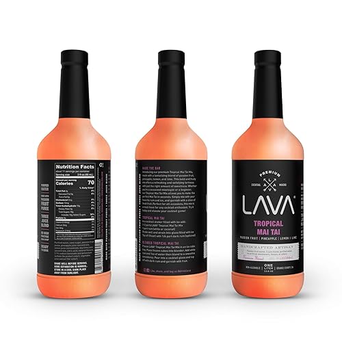 Miniatura 26 de LAVA Mezcla de mojito auténtica de primera calidad, hecha con jugo de lima real, menta Mojito, menta verde, demerara, azúcar de caña, mezclador