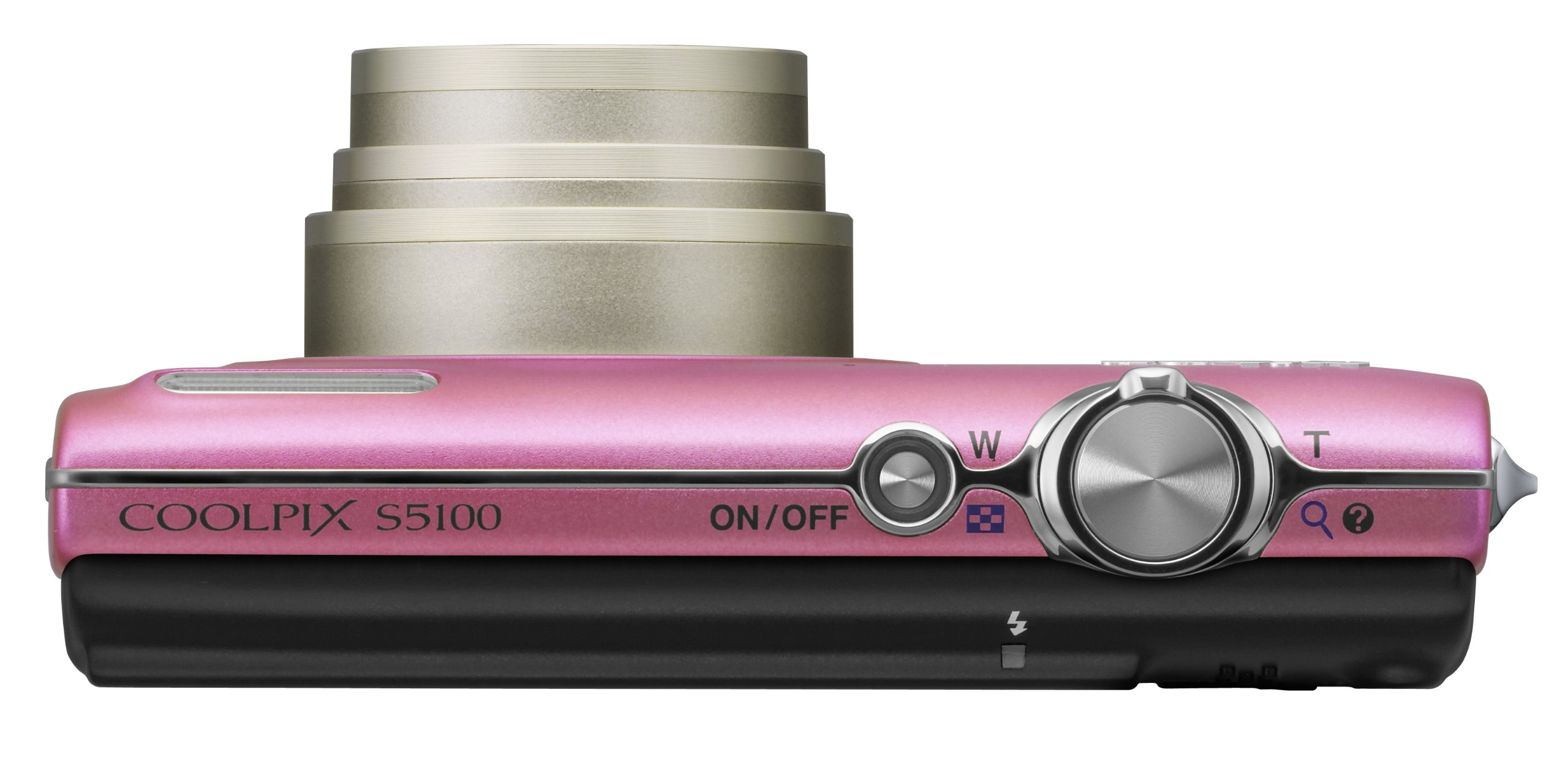 Nikon Coolpix S5100 dijital kamera (12 Megapixel, 5-kat opt. Zoom