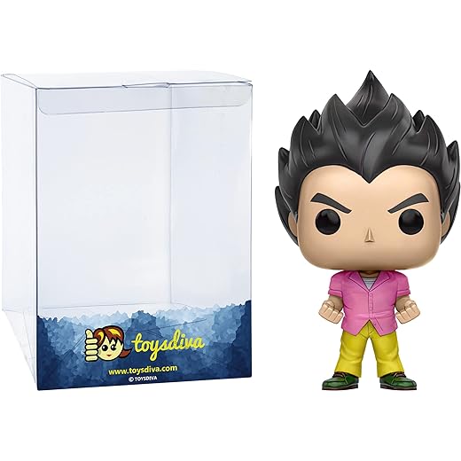 Badman Vege T A (Hot Topic Exc): Fun Ko P O P ! Animation Vinyl Figurine Bundle With 1 Compatible 'Toysdiva' Graphic Protector (158 - 11726 - B)