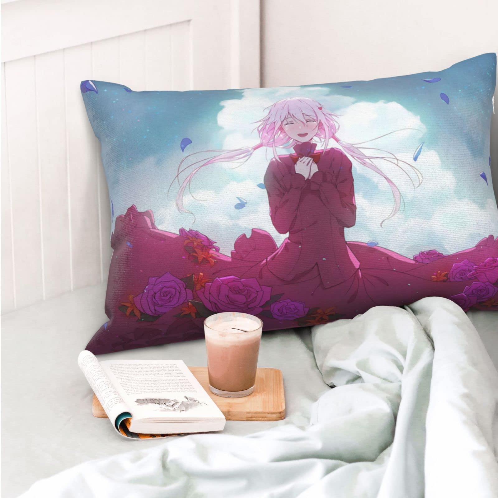 Amazon｜ギルティクラウン 楪 いのり (106) 枕カバー 40cm×60cm まくら