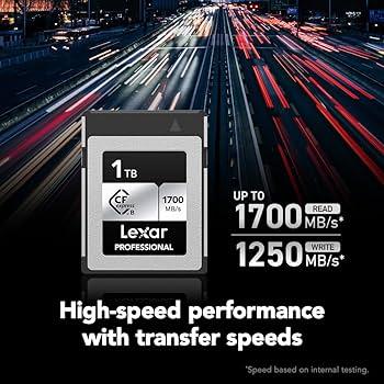 その他 Lexar Professional CFexpress Type-B SILV Lexar® Professional SILVER SE CFexpress™ 2.0 Type B Card | Lexar
