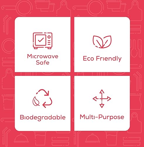 Miniatura 4 de GUSTO 200 platos de papel blanco sin revestimiento de 9 pulgadas, platos de papel decorativos desechables para fiestas para manualidades (paquete