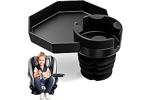 Kids Travel Tray - Car Seat and Car Cup Holder Tray