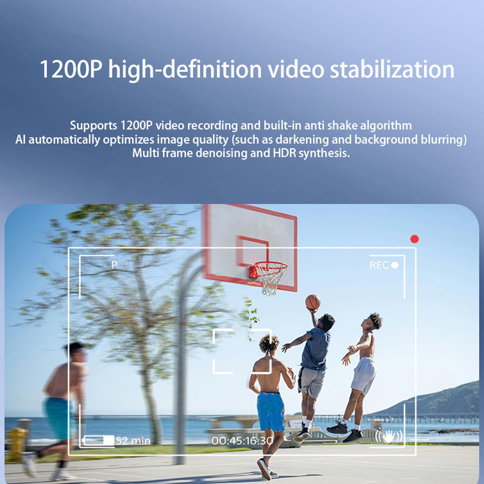 Tosuny Gafas Inteligentes AI con Cámara HD de 8MP, Grabación de Fotos y Video HD 1200P, Antivibración, Traducción en Tiempo Real, Reconocimiento de Objetos AI, para (Lentes fotocromáticas Anti luz