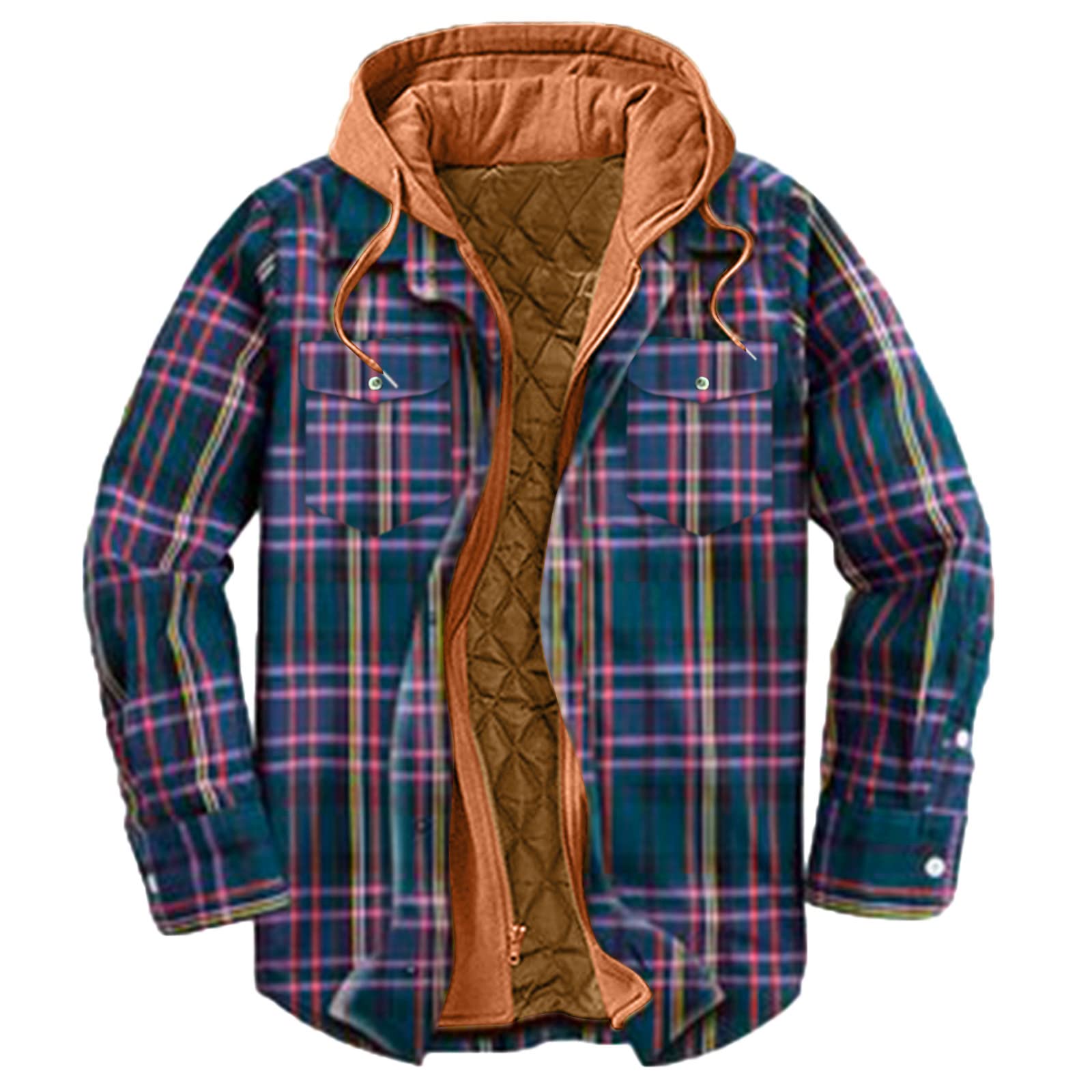 Veste zippée à capuche en molleton ample résolvant le manque de confort - 4