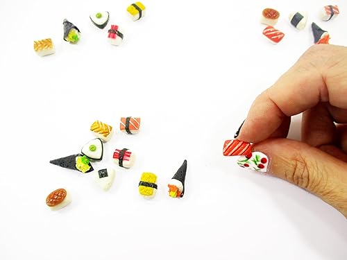 Miniatura 3 de Dollhouse 15229 - Lote de 10 alimentos sueltos japoneses para casa de muñecas