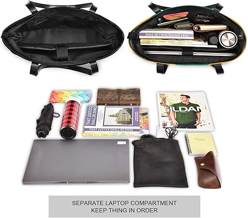 Vista 5 de Flag Jamaica simple laptop bag for women with zipper for school with diaper maletin ejecutivo para mujer