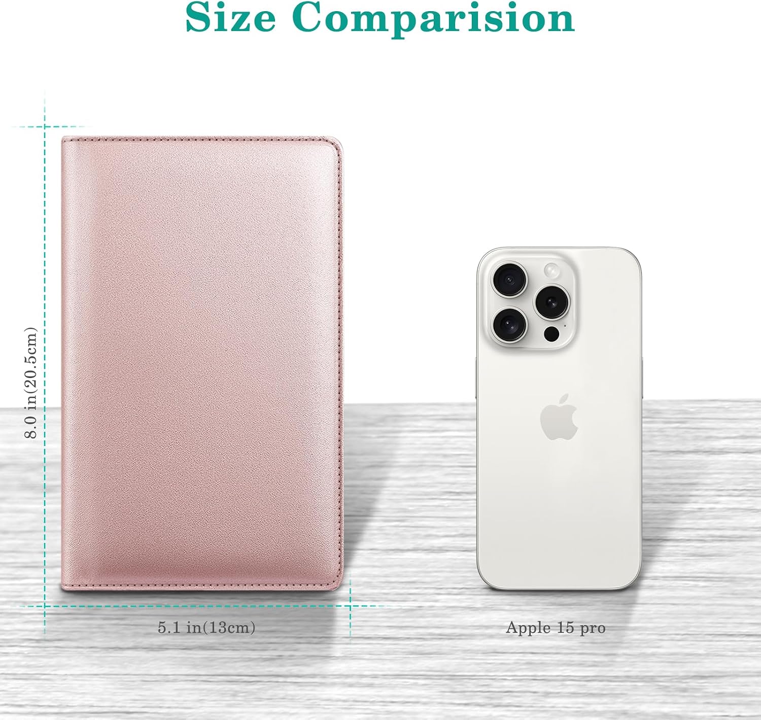 FINTIE Server Book Organizer with Zipper Pocket image 3
