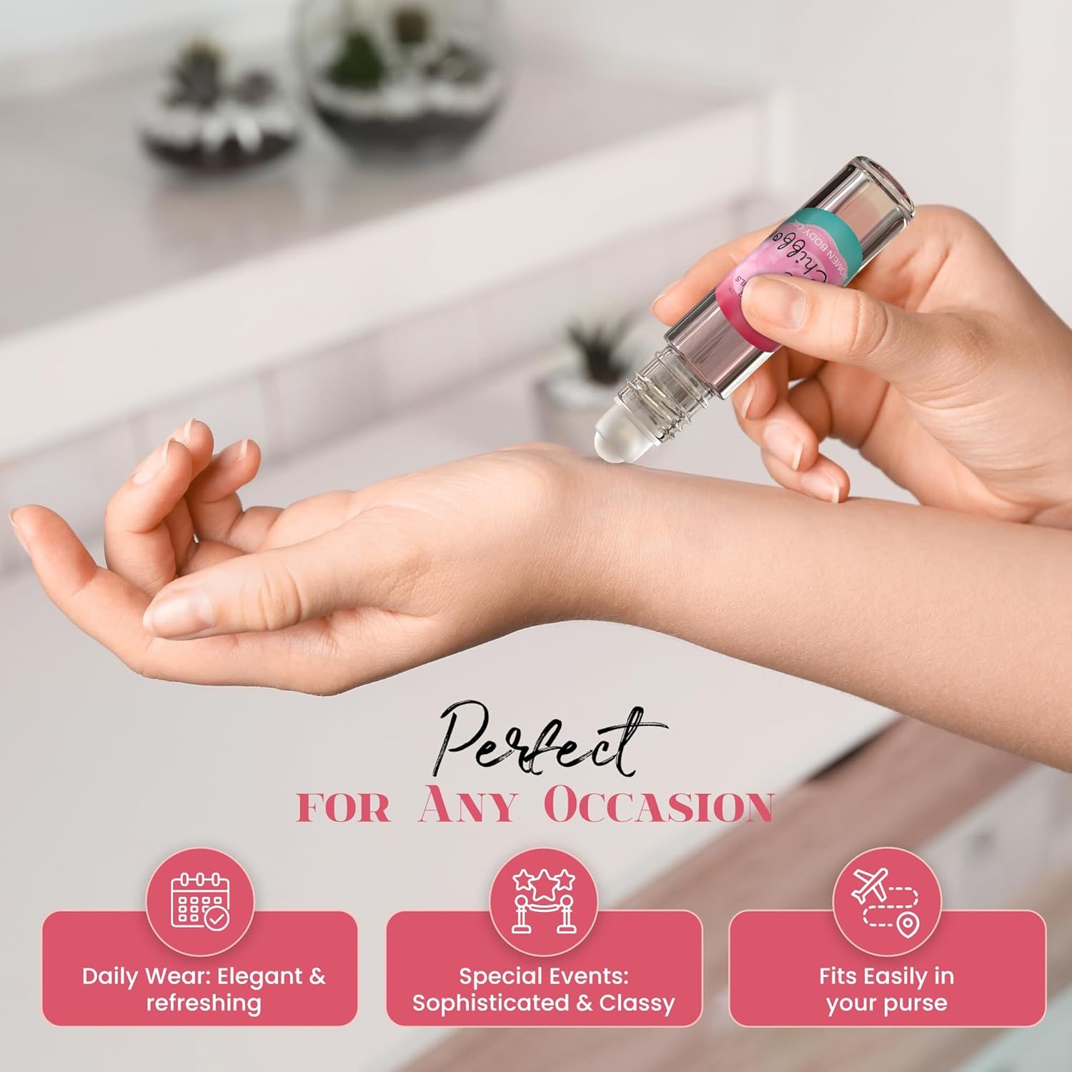 MOBETTER FRAGRANCE OILS Pink Chiffon Women perfume Body Oil - Image 6