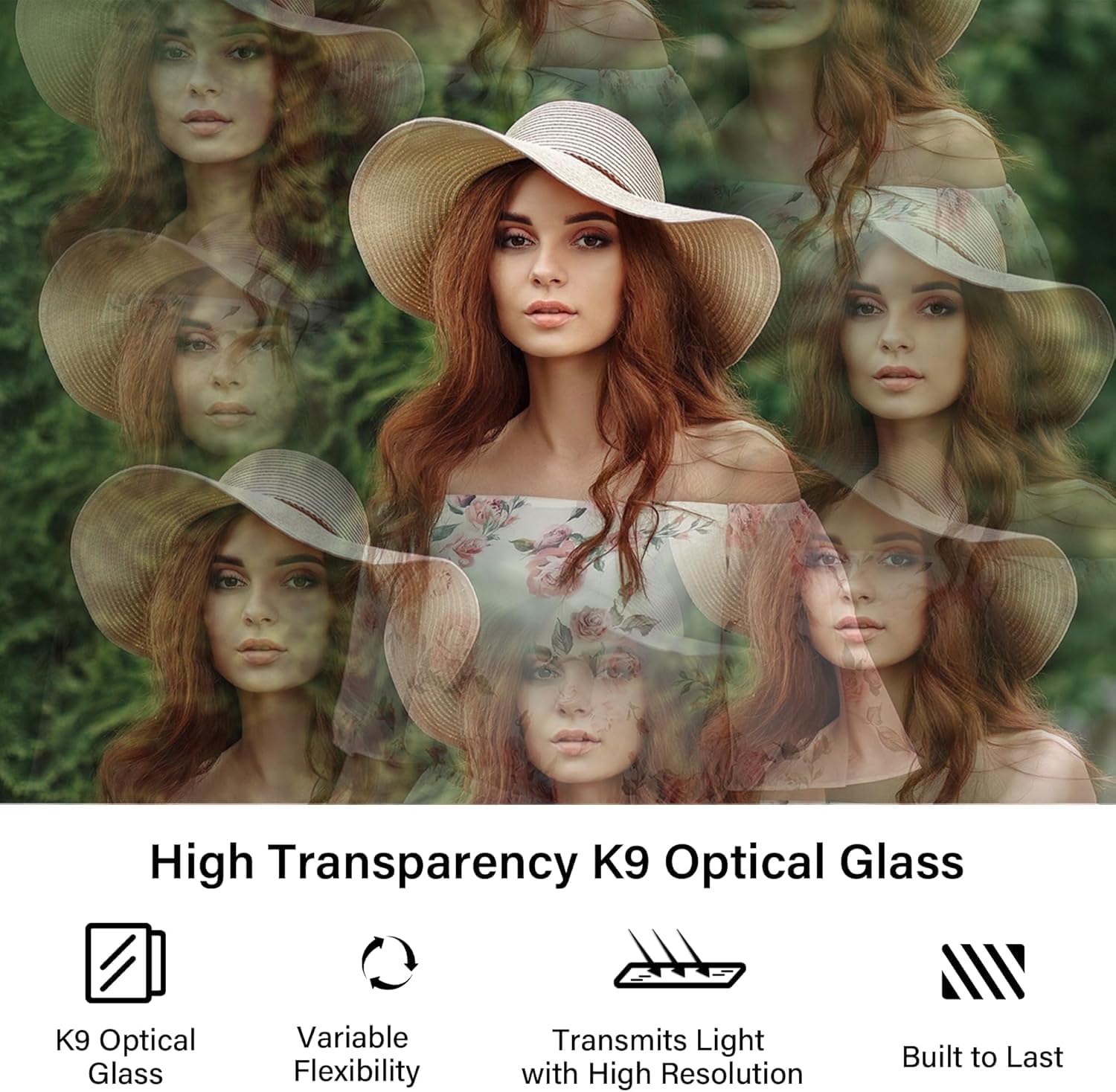 Walking Way Kaleidoscope Lens Filter 49mm Creates Symmetrical Patterns | K9 Crystal Glass Aluminum Frame Creates Symmetrical Patterns & Multiple Refractions Portable for Travel