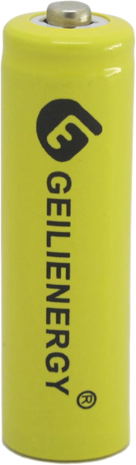 GEILIENERGY Solar Light Batteries AAA NiCd AAA 1.2V 600mAh Triple A Rechargeable Batteries for Solar Lamp Garden Lights (Pack of 12) : Health & Household