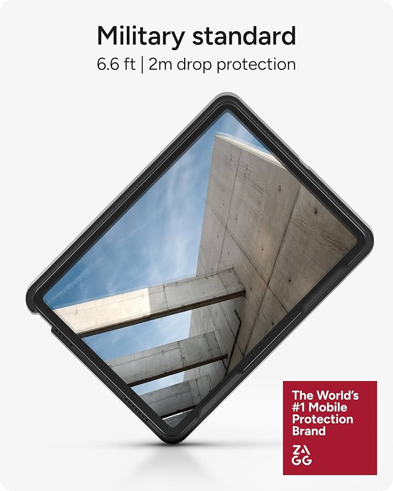 ZAGG Tough Keys Keyboard & Case Combo For IPad (10th Gen & A16