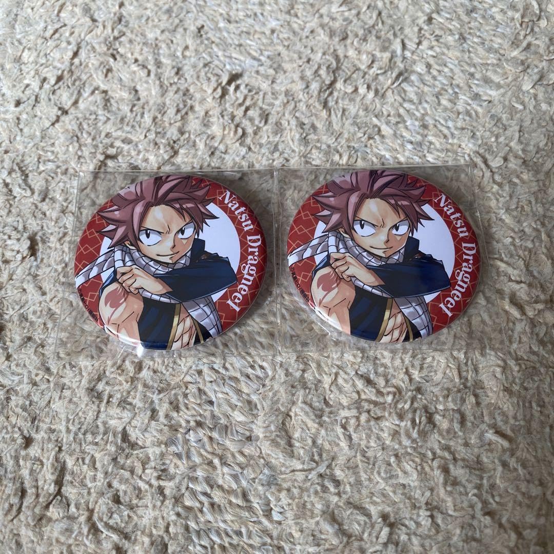 フェアリーテイル FAIRY TAIL 缶バッジ ネームバッチ アクリル