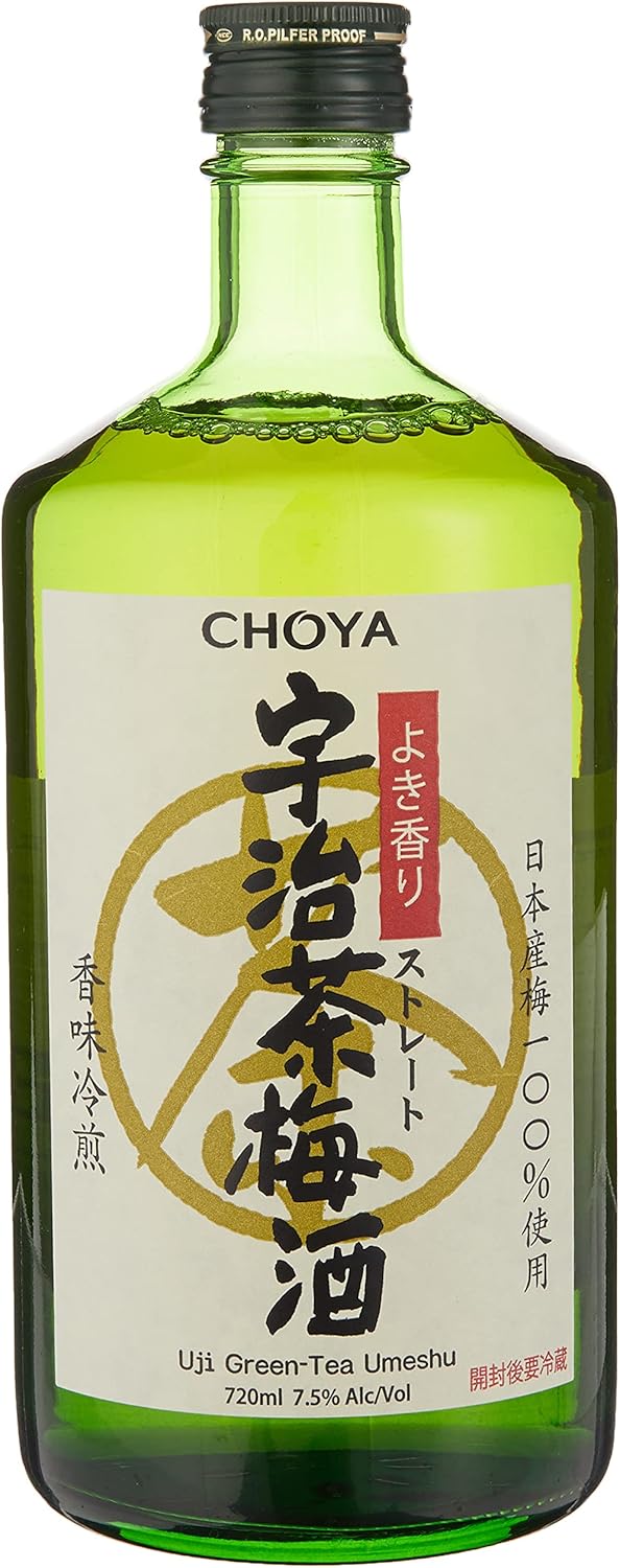 Choya Uji Green Tea Umeshu 720 ml Pantry Food & Drinks Choya Uji Green Tea Umeshu 720 ml Pantry Food & Drinks