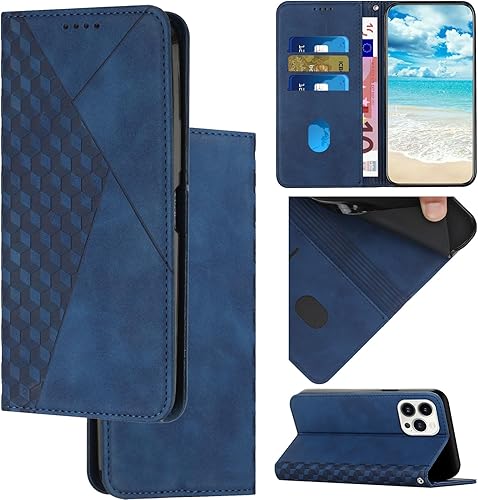 Funda compatible con Tecno CAMON 17P, función atril de piel sintética compatible con Tecno Camon 17 Pro Flip cierre magnético protección teléfono