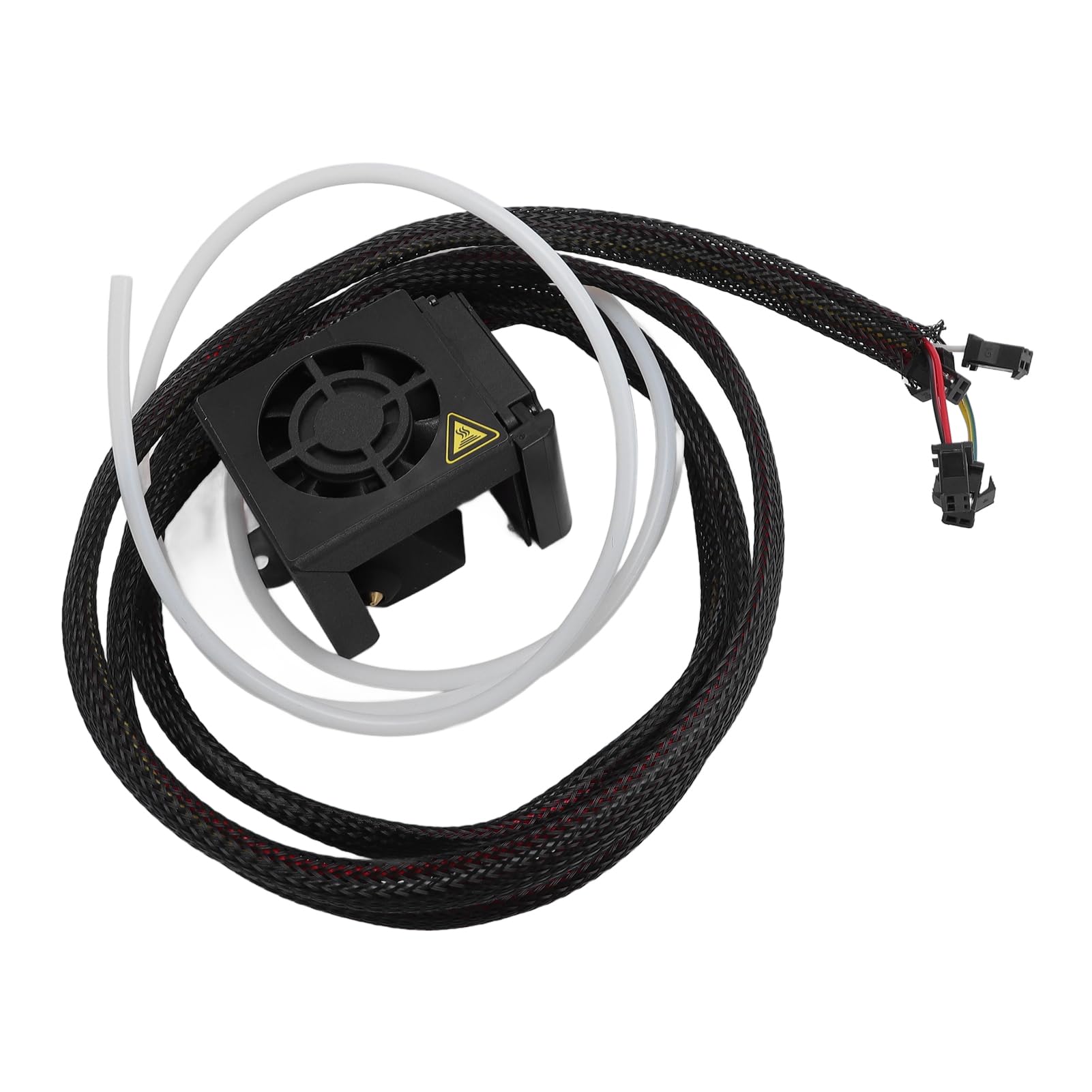 Naroote Kit Hotend d'extrudeuse Entièrement assemblé, Extrudeuses d'Imprimante 3D, Mise à Niveau Ender 5 Hot End avec Bloc Chauffant 24 V et Ventilateur de Refroidissement, Idéal pour Imprimante