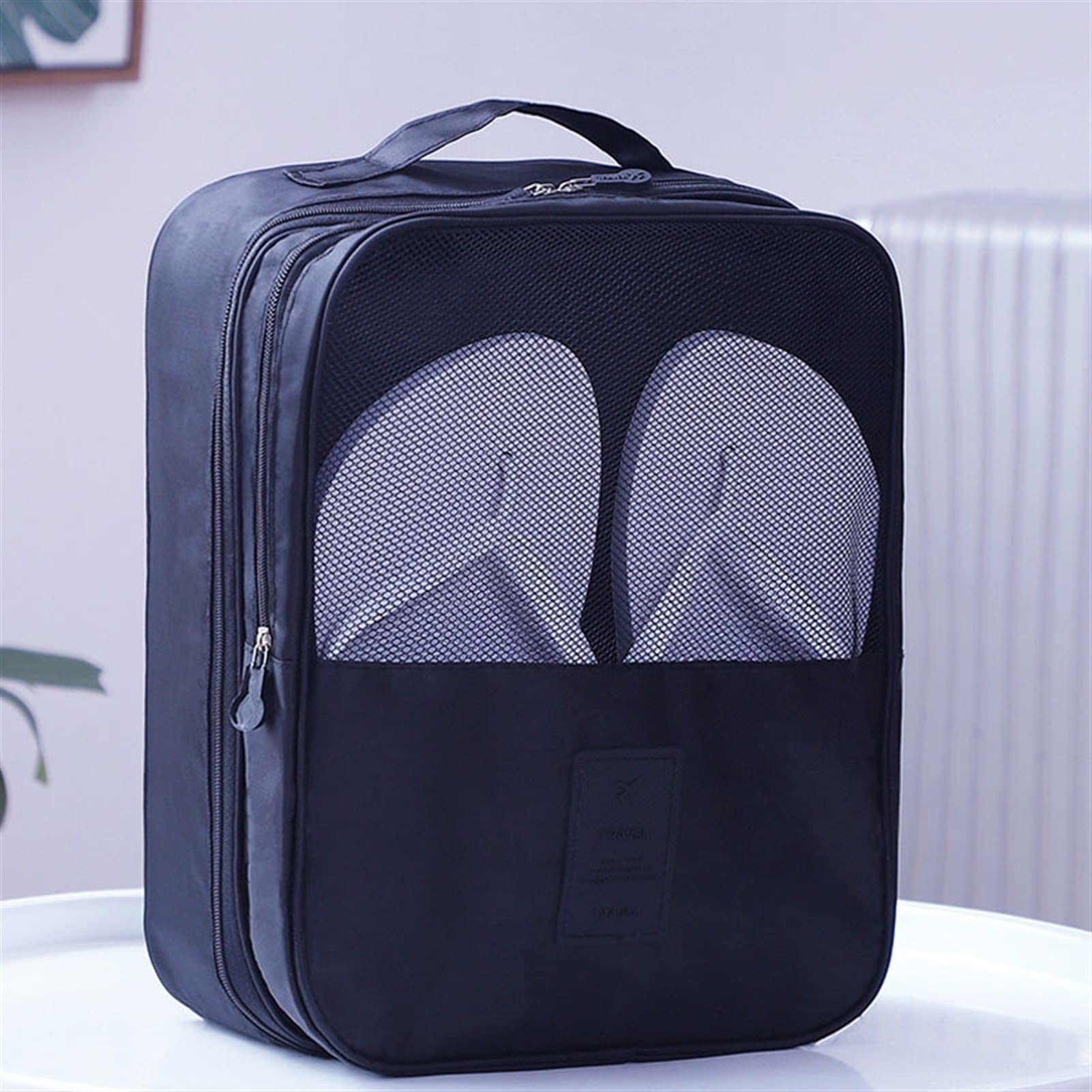 Sac de rangement de chaussures portables sous-vêtements et linge