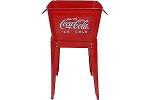 Leigh Country Red CP Wash Tub and Stand