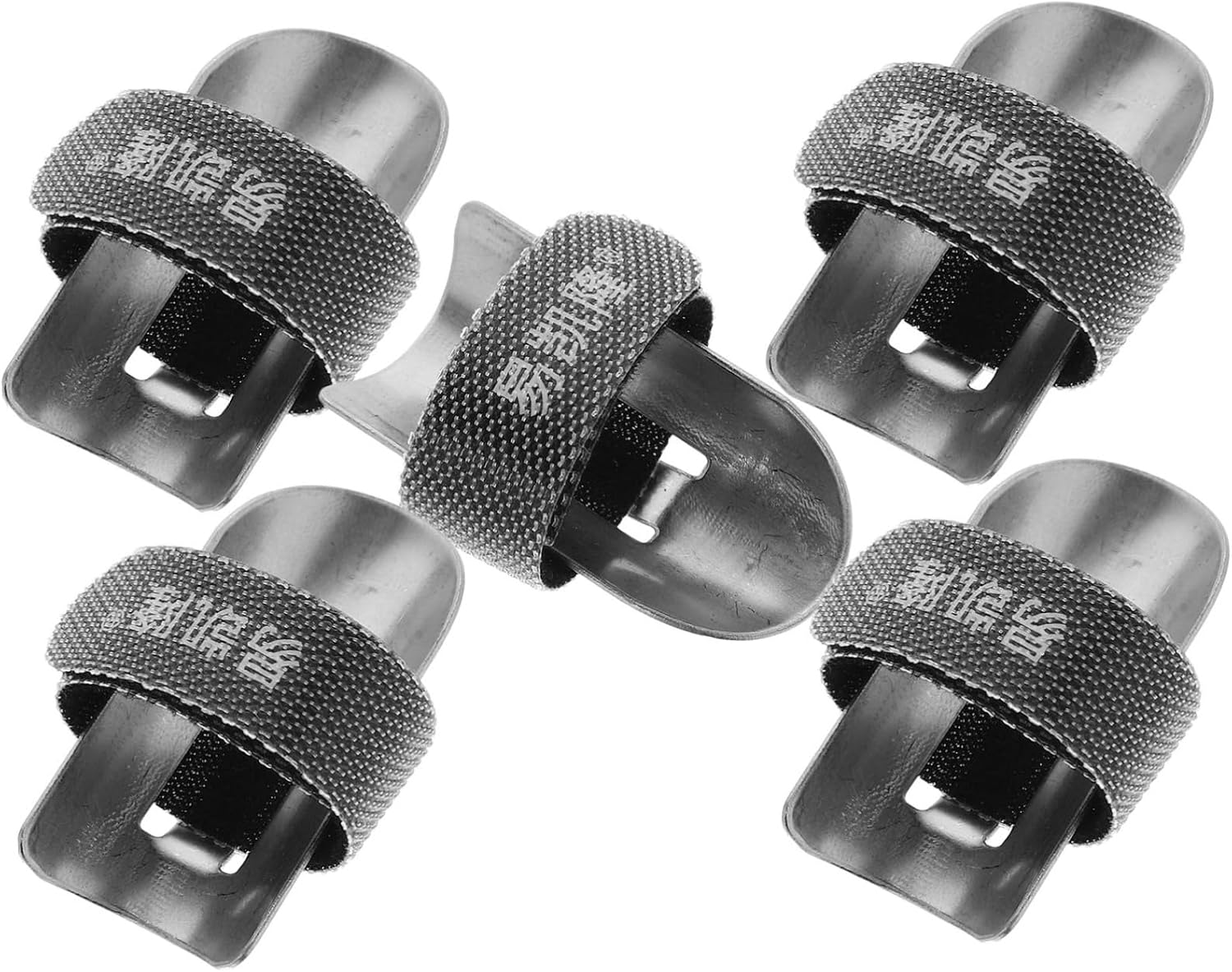 ULTECHNOVO 20pcs Stainless Steel Finger Protectors for Kitchen Cutting Food Guard Chopping Dicing