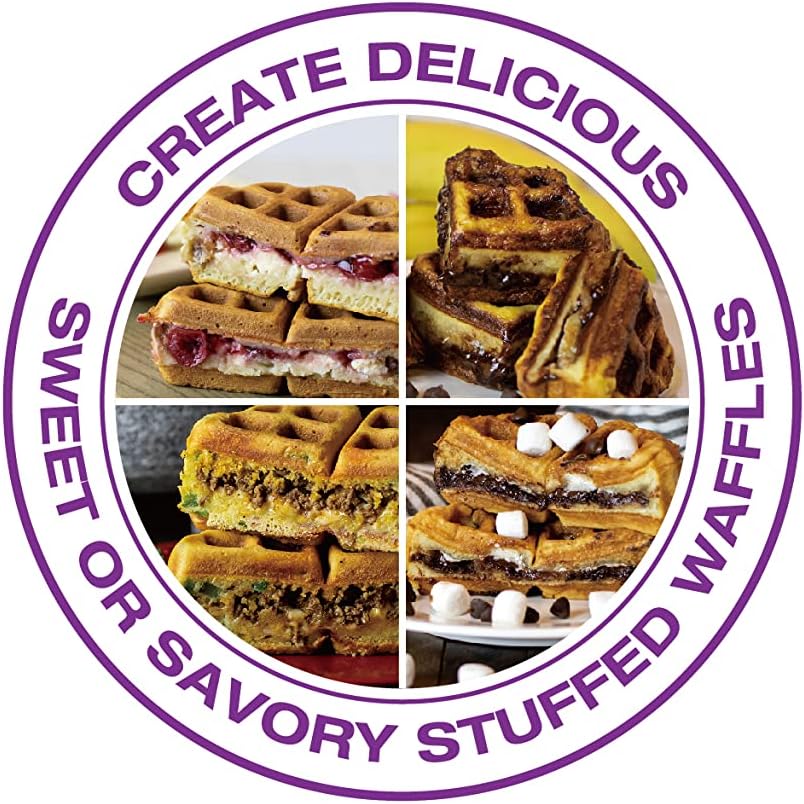 Salton Stuffed Belgian Waffle Maker