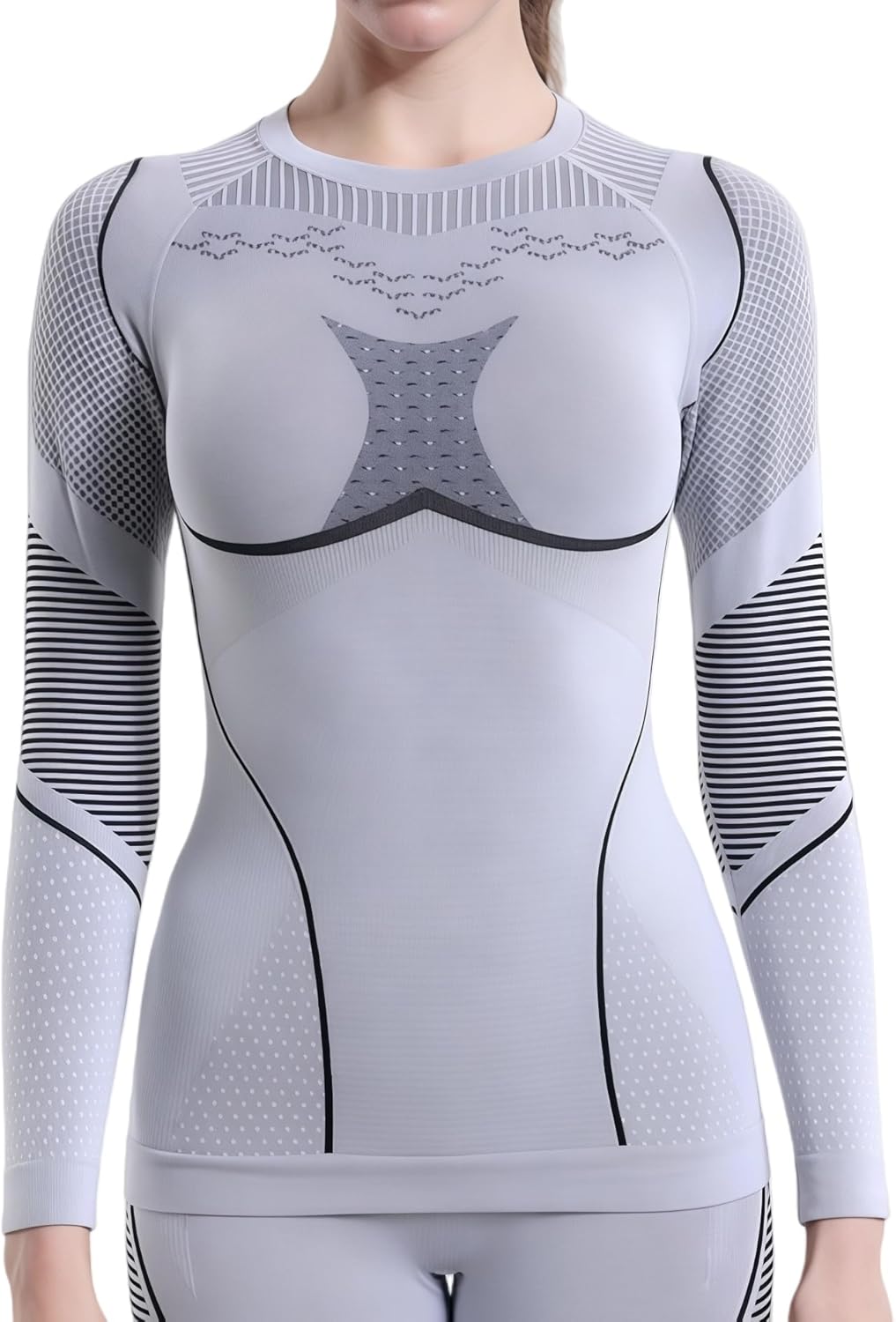 Men's & Women's Quick-Dry Thermal Base Layer Set - Breathable Moisture-Wicking Ski Underwear for Cold Weather