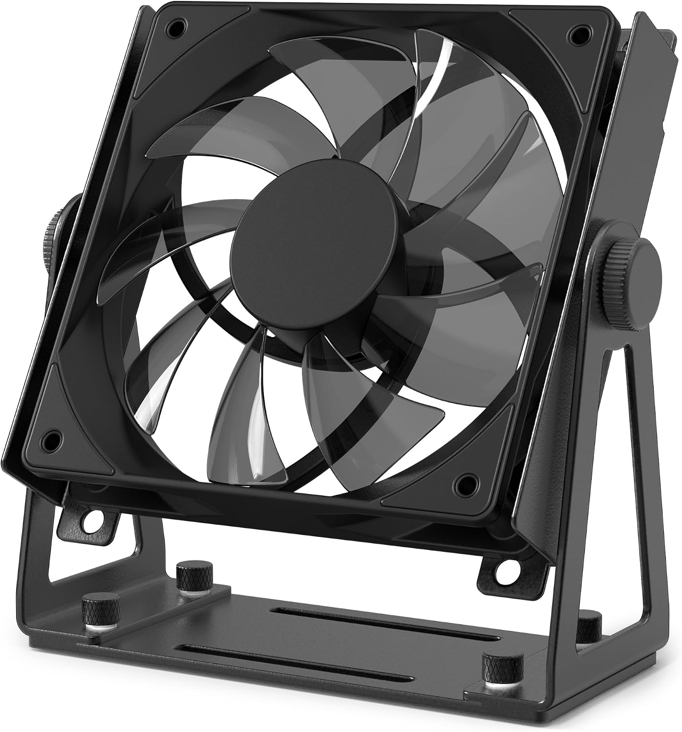 Adjustable PC Fan Stand for 120mm and 140mm Fans