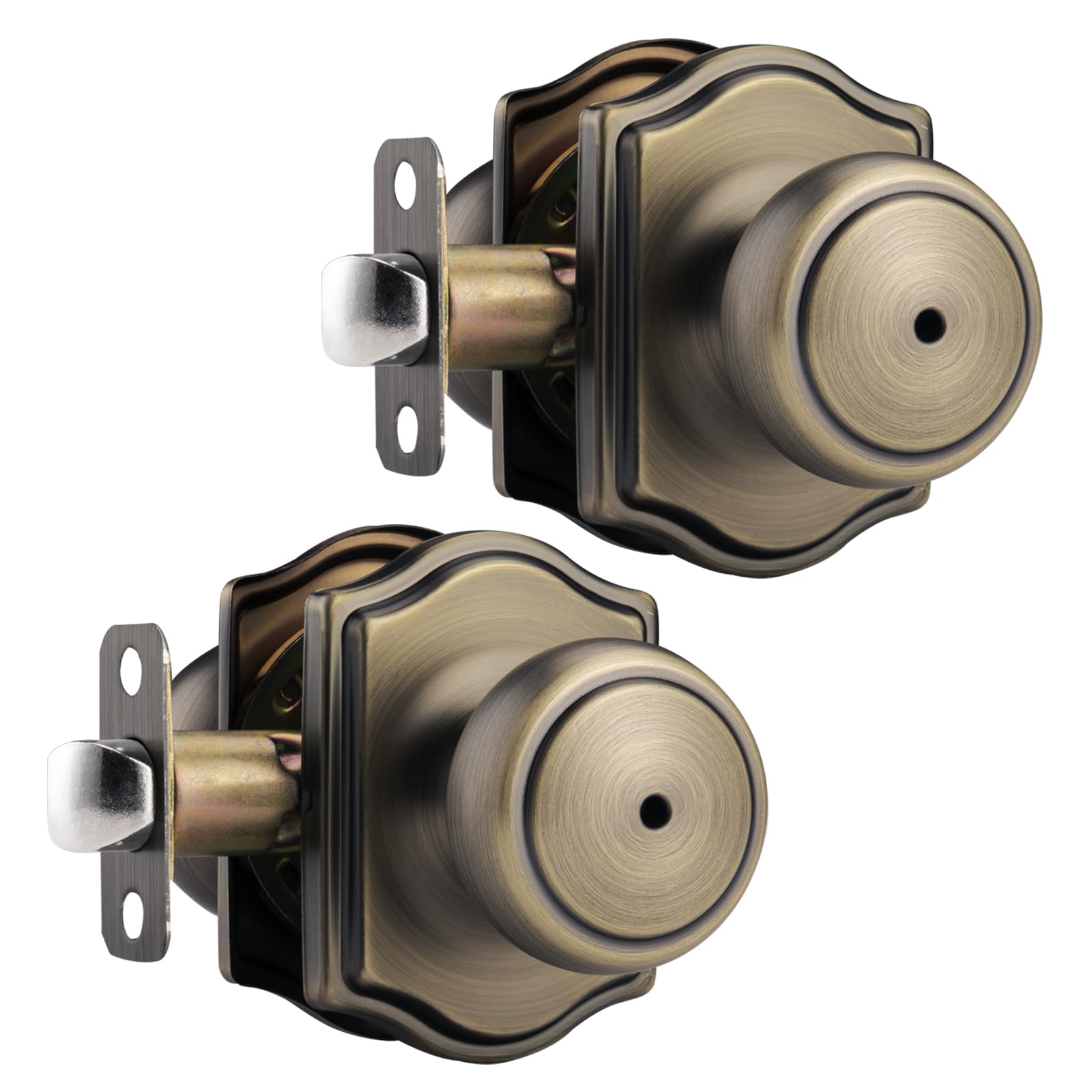 Gold Camelot Door Knobs - 6 Pack -13 Gold Camelot Door Knobs - 6 Pack -13