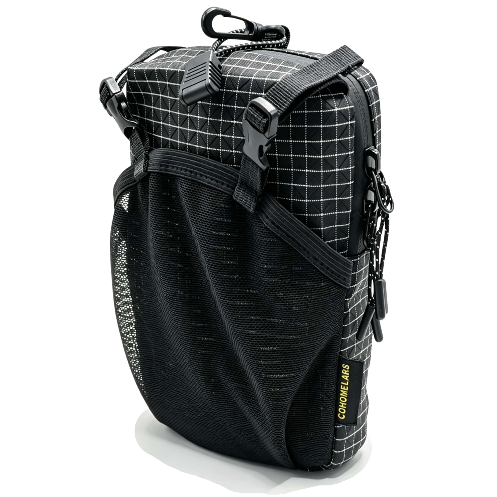 Backpack Shoulder Strap Pouch, Stable Chest Pack for Hiking, Water-Resistant Small Crossbody Waist Bag for Men Women EDC Camping Travel