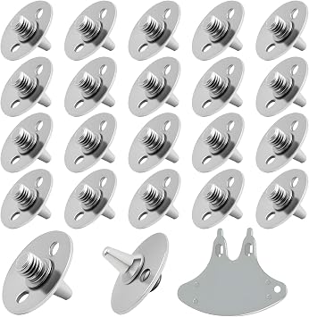 22Pcs Replacement Metal Cricket Spikes With Spanner Metal Golf Shoe Studs