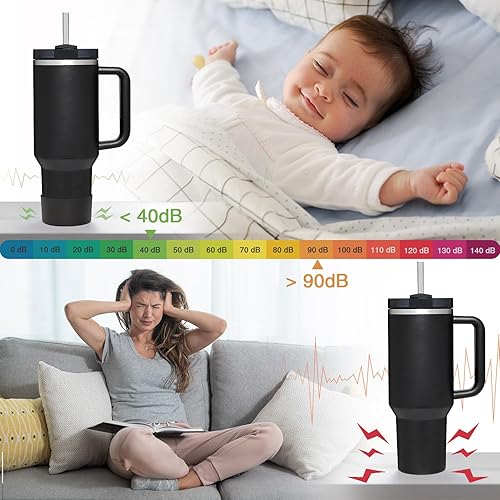 Miniatura 3 de PICcircuit 2 piezas para botas Stanley, parte inferior de silicona para Quencher Adventure de 40 onzas, 30 onzas, botella IceFlow de 20 onzas y 30