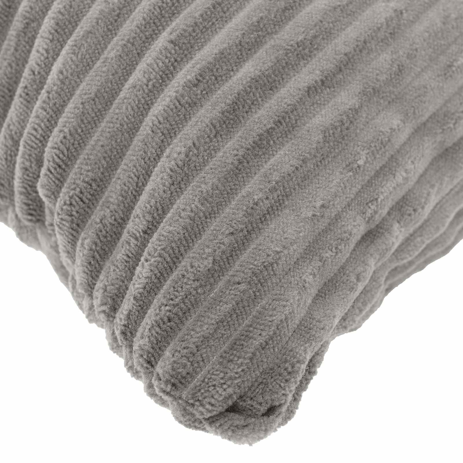 vidaXL Kissenbezug 6 pcs HEERLEN Hellgrau 50 x 70 cm Cord