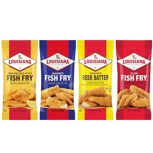Louisiana Fish Fry - Recubrimientos sazonados